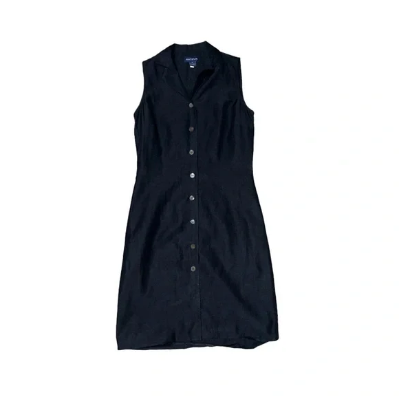 navy blue dress for baby girl 90s Rose Floral Button Front Maxi Dress — Schipper Vintage